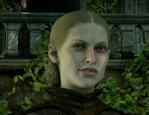 Calpernia im Tempel von Mythal