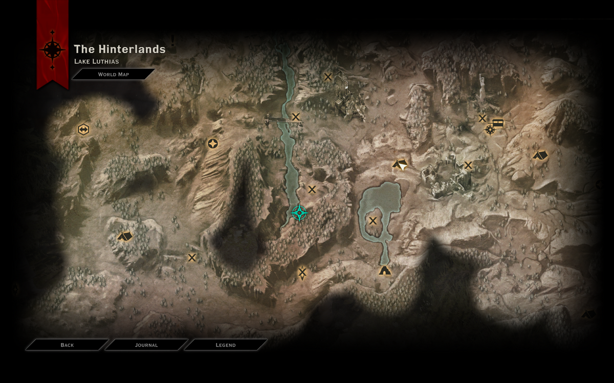 Dragon Age Inquisition Waterfall Map Map To A Waterfall | Dragon Age Wiki | Fandom