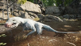 A snowy wyvern in Dragon Age: Inquisition