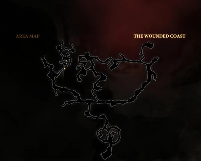 Wounded coast map
