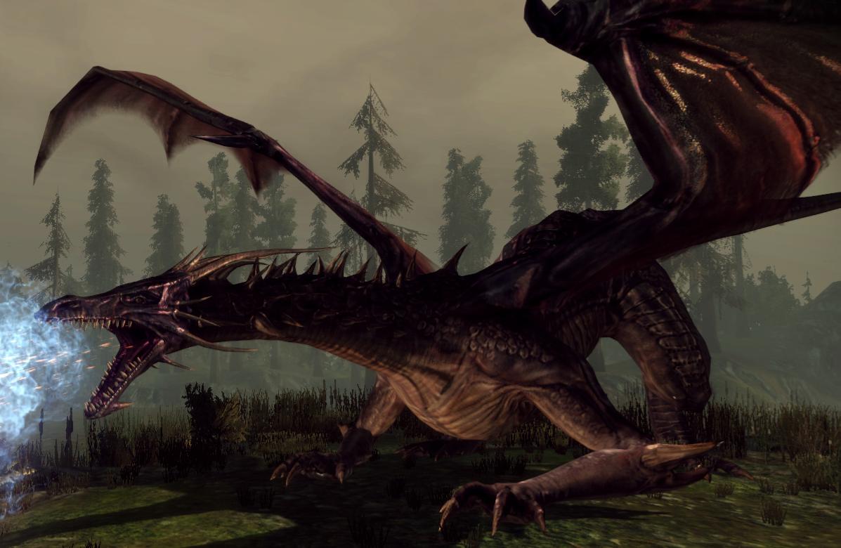 skyrim female dragon mod