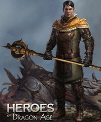 Artwork of Carver from Heroes of Dragon Age