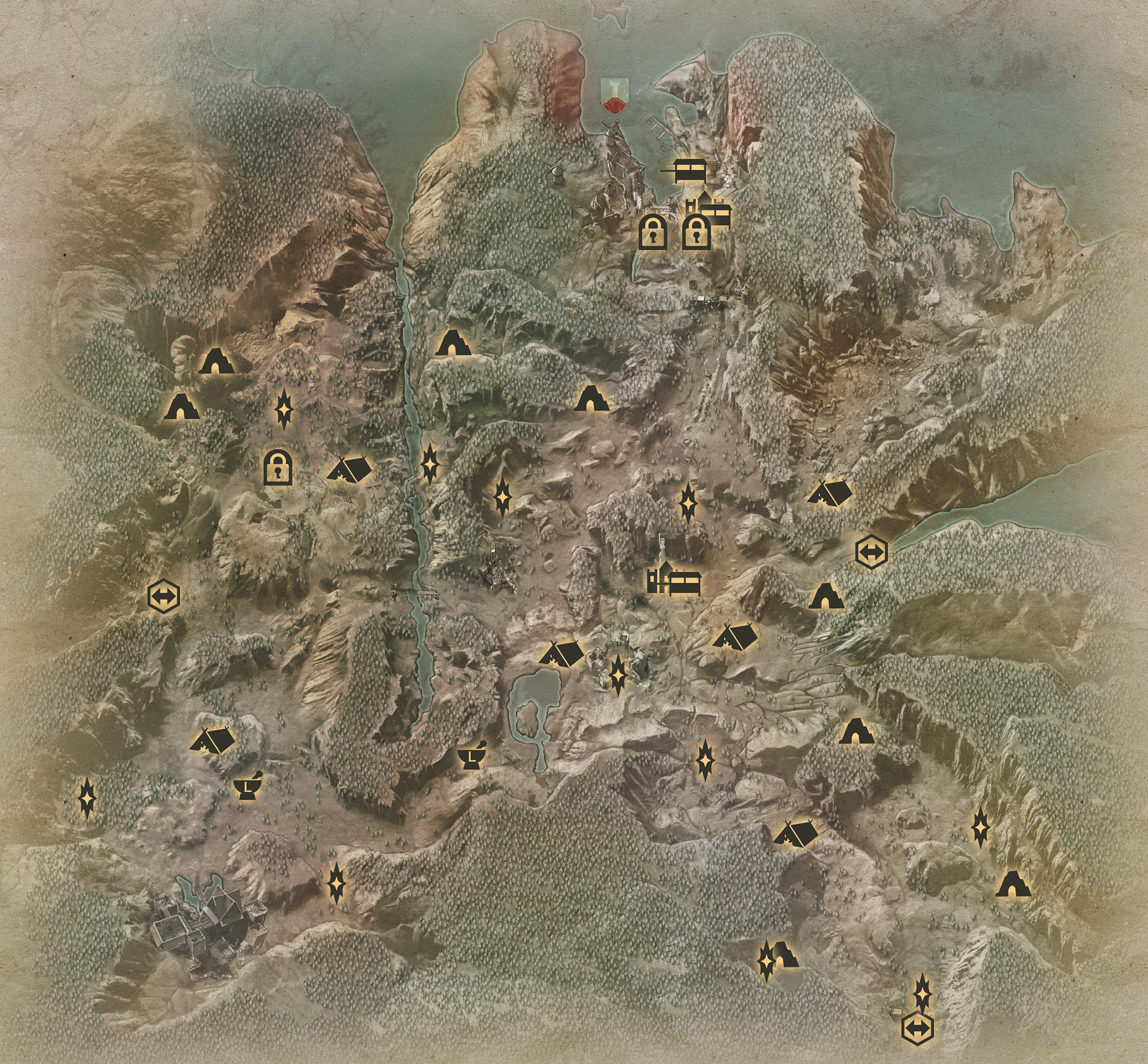 Da Inquisition Hinterlands Map Hinterlands | Dragon Age Wiki | Fandom