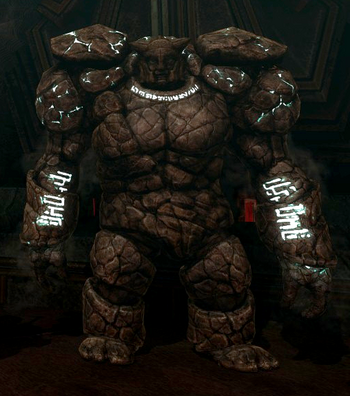 Savegame at beginning of Golems of Amgarrak at Dragon Age: Origins