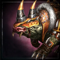 Promotional image of Snug the Bronto in Heroes of Dragon Age