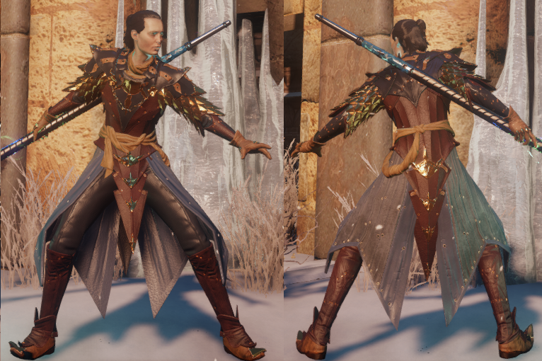 Drakescale is a unique light armor set in Dragon Age: Inquisition Multiplay...