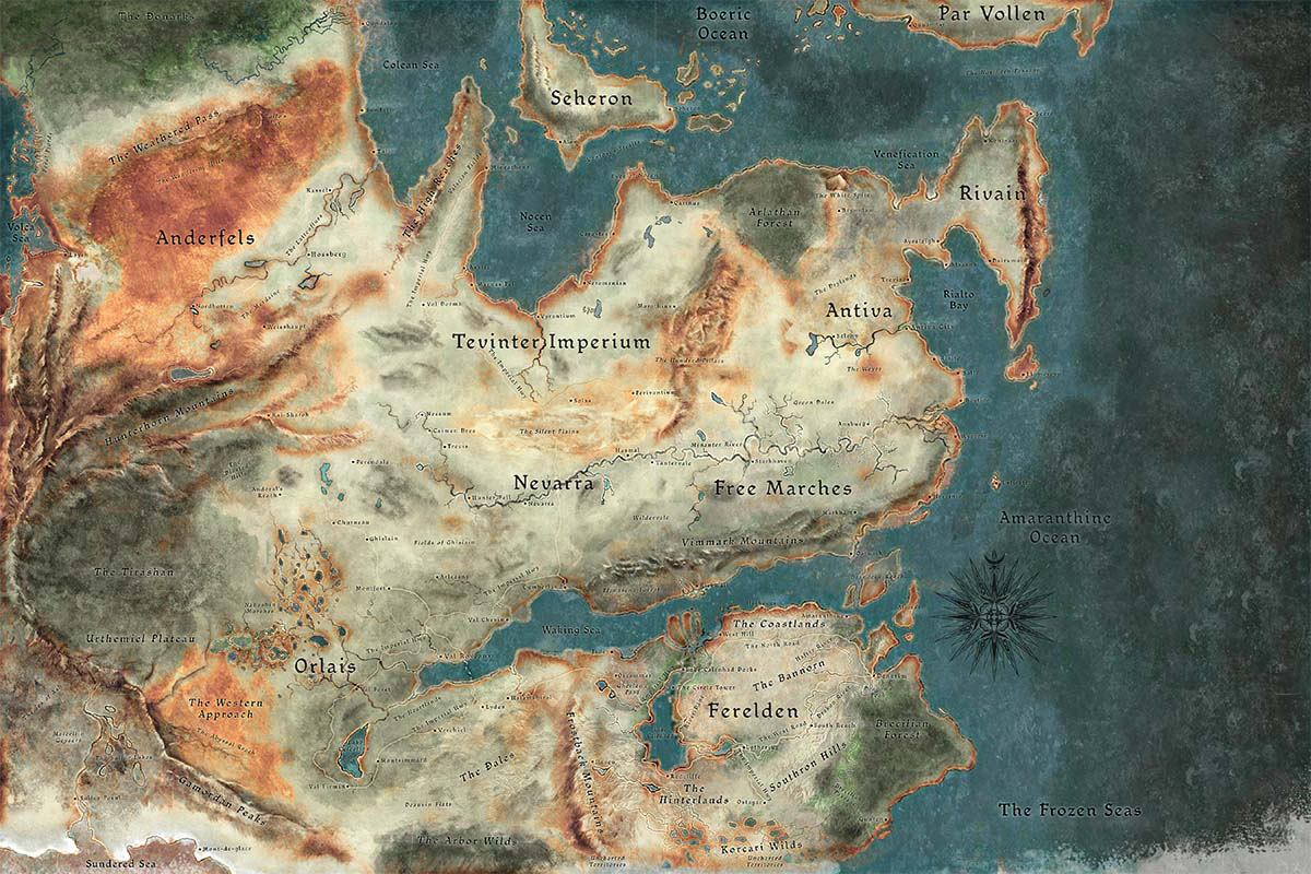 Maps  Dragon Age Inquisition Wiki