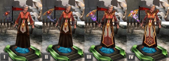 Прогрес Вінн у грі Герої Dragon Age