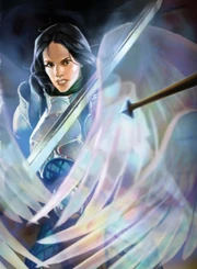 A  spirit warrior in the 