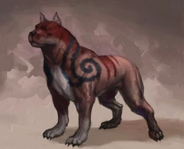 Концепт-арт мабарі з каддисом