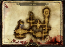 Map-Lower Ruins Spiders