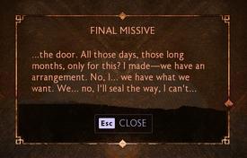 FinalMissive