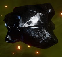 Fertige Obsidian-Studie
