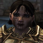 Sigrun: A casteless rogue and member of the Legion of the Dead Dialogue