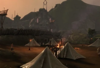 Das Flüchtlingslager von Lothering