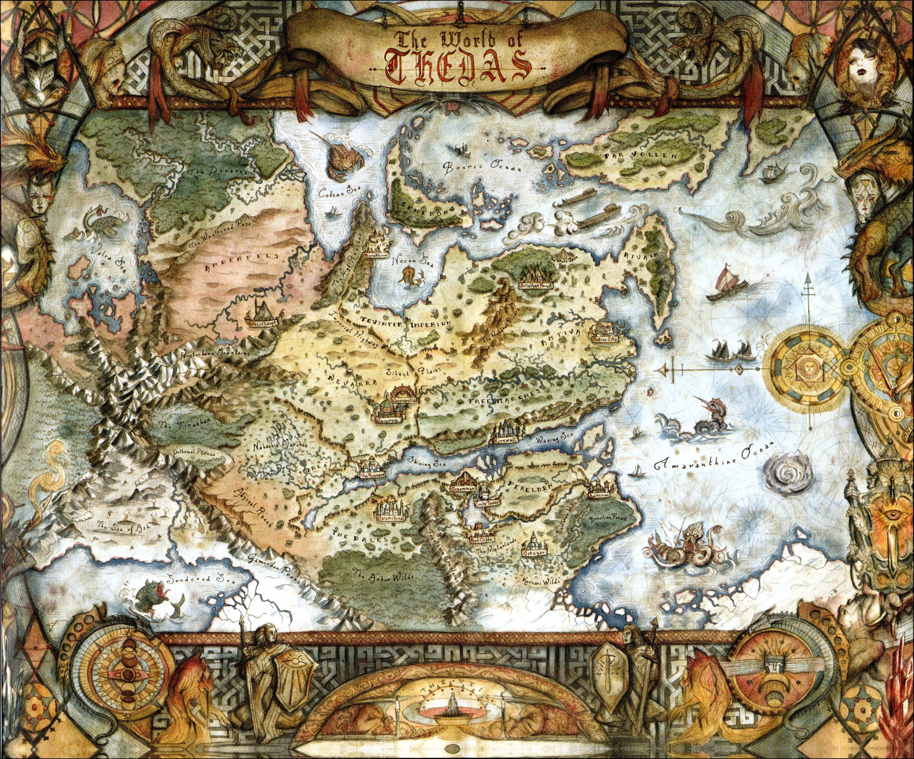 Maps  Dragon Age Inquisition Wiki