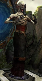 A darkspawn Emissary in Heroes of Dragon Age