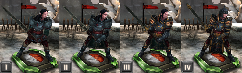 Loghain Mac Tir in Heroes of Dragon Age.