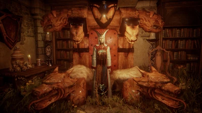 ein weiteres Trugbild: Justinia V. in einer Gefängniszelle