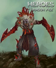 Artwork eines Roten Templer Schattens für Heroes of Dragon Age