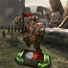 Un general chasind en Heroes of Dragon Age