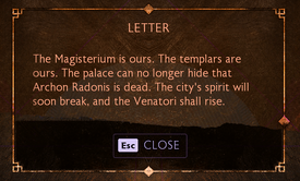 Letter