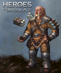 Promotional image of Dworkin in Heroes of Dragon Age