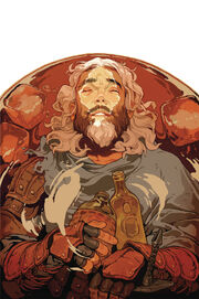 Ser Aaron on the cover of Dragon Age: Knight Errant #3