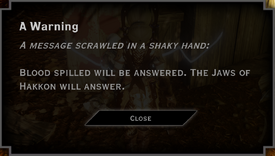 A Warning