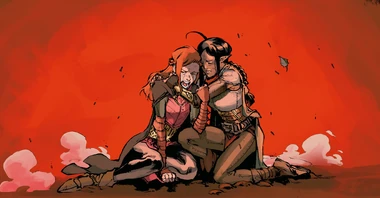 Вэйя обнимает Франческу