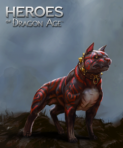 Mabari Gift  Dragon age characters, Dragon age series, Dragon age origins