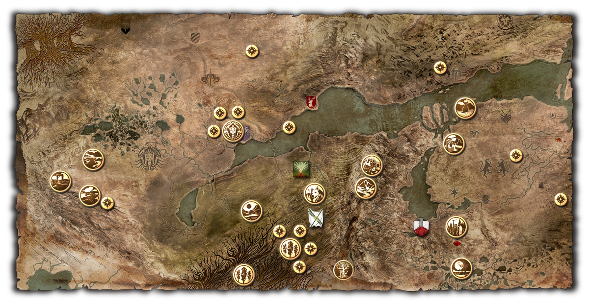 Dragon age Inquisition карта убежища. Dragon age 2 карта. Карта драгон эйдж инквизиция.