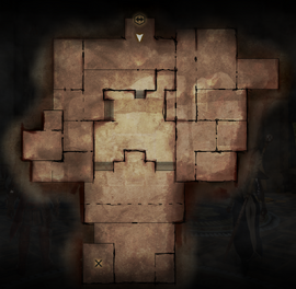 Map of the Villa Maurel