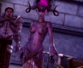 魅魔与被魅惑的圣殿武士