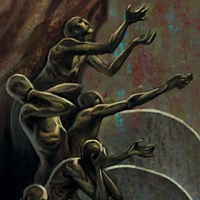 Die Notlage der Sklaven.