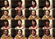 Bethany's appearance varies with Hawke's facial preset and skintone.