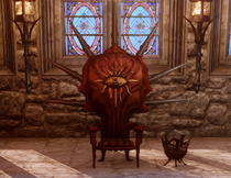 Inquisition Throne with both accessories