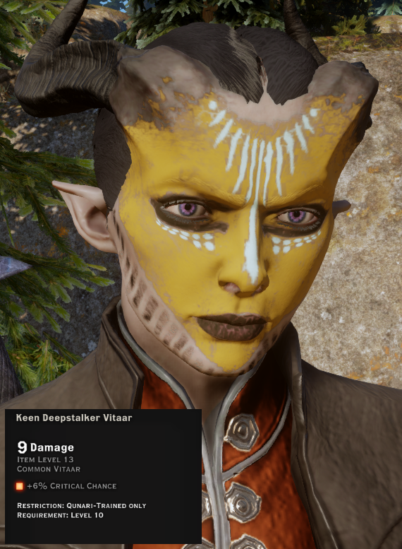 dragon age inquisition qunari face