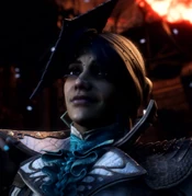 Neve Gallus (210 kio) Neve Gallus : Cette cynique lutte pour un avenir meilleur, en temps que détective privée et membre des Dragons de l'ombre, les rebelles de Tévinter.