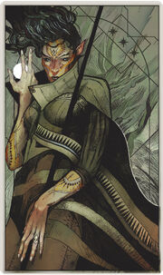 The Keeper Tarot Card