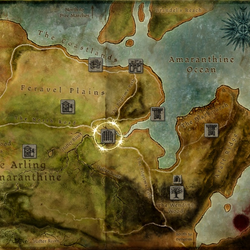 Dragon Age Origins World Map