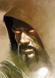 Aurelian as depicted on the cover of Dragon Age Library Edition vol. 1