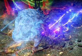 Pride Demon Double Whip Attack as seen in Dragon Age: Inquisition