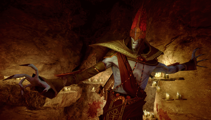 A close-up of an Arcane Horror in Dragon Age: Inquisition - The Descent