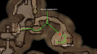 Zahnräder 7-8 auf der Karte