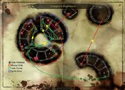 Templar's Nightmare Navigational Map