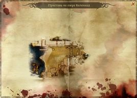 Карта пристани