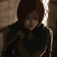 Advisor Leliana in Dragon Age: Absolution