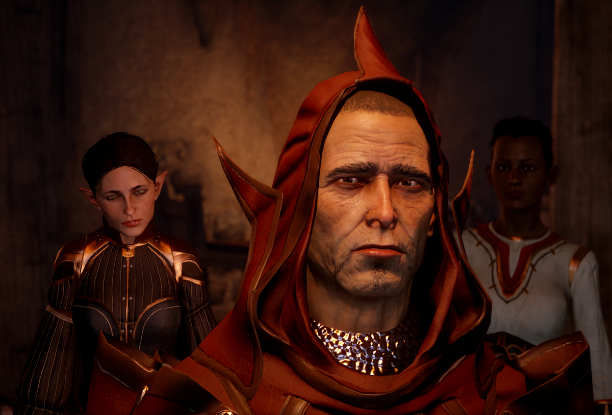 oops i spilled thoughts everywhere — Me getting my first mage robes in Dragon  Age