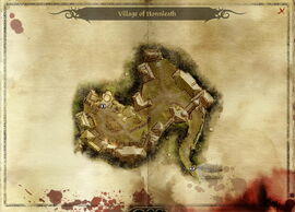 Map-Village of Honnleath